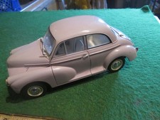 MINICHAMPS LILAC MORRIS MINOR (1:18 SCALE) LOT V27 INCOMPLETE