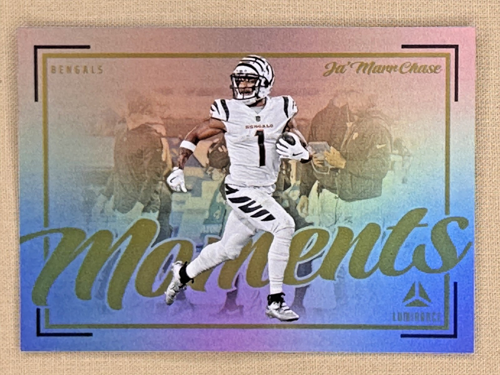 2024 Panini Luminance Ja'Marr Chase- Moments- Cincinnati Bengals- Short Print