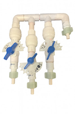Soft Wash Proportioner Valvex - Metered 3 Way - Cyclone PV40 1/2'' * Brand New *
