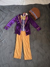 Age 7-8 years Willy Wonka and The Chocolate Factory dressing up costume