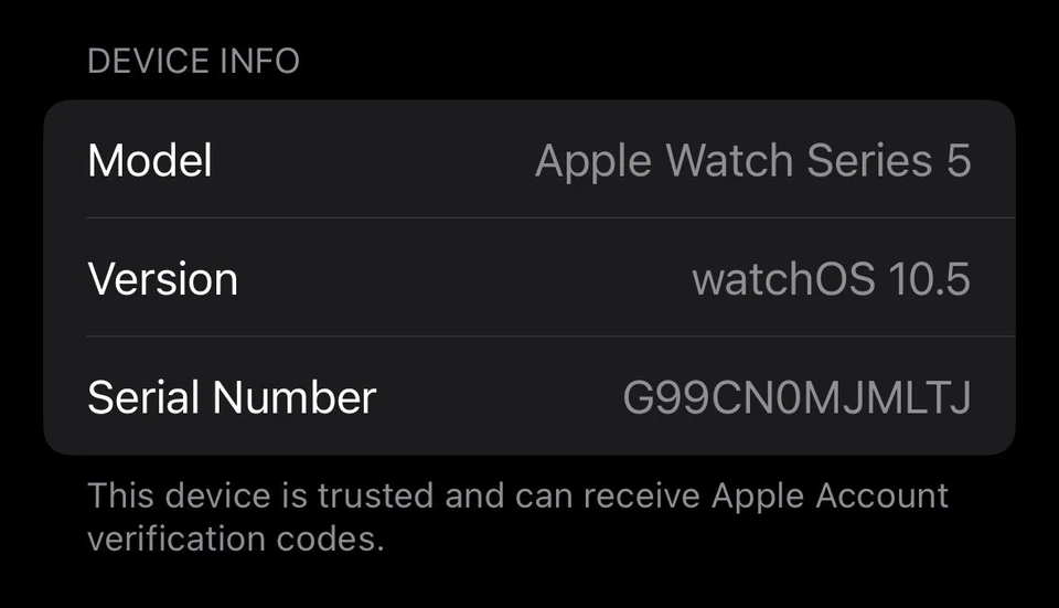 APPLE Watch Series 5 GPS - 40MM Aluminum Case A2092 - Rose Gold - Image 4 of 4