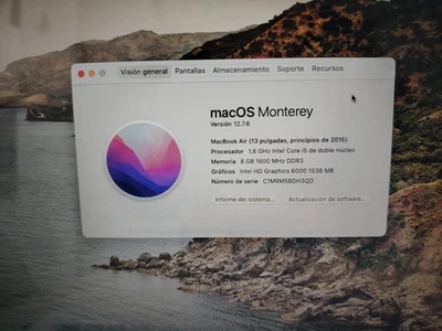 Apple MacBook Air 13" 2015 · i5 · 8GB · 128GB