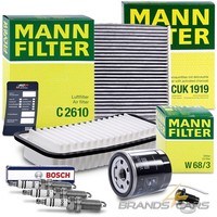 Mann-Filter Inspektionspaket SET C FÜR Toyota Yaris P9 1.0 VVT-I GPL 69 PS
