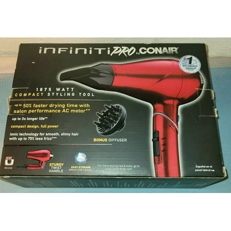 Secadora de salón Conair Infiniti Pro 1875W 1 ea NUEVA Foto 2 de 4