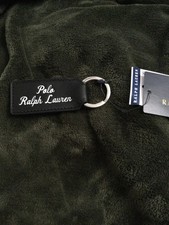 Polo Ralph Lauren Black Leather Key Chain