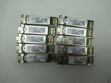 Lot of 10 Cisco FET-10G/ 10-2566-02 10GB BASE-SR 850nm MMF LC SFP Transceivers