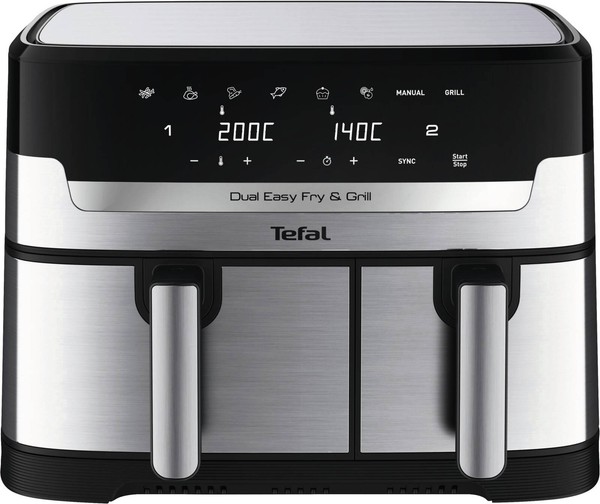Tefal EY905D - Dual Easy Fry & Grill Fritteusen-image
