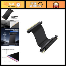 PCIe 3.0 X16 Extension Cable - High-Speed Riser Card Adapter, 20CM Right Angle