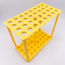 32-Place Test Tube Rack Holder Stand | 14mm Diameter | Fits Tubes Up to 150mm