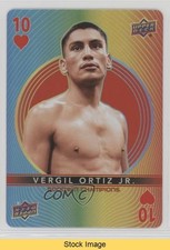 2022 Upper Deck Goodwin Champions Playing Cards Vergil Ortiz Jr READ g0d