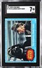 1977 TOPPS STAR WARS #7 THE VILLAINOUS DARTH VADER SGC 7