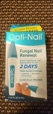 Opti-Nail Fungal Nail Renewal Triple Action Formula (0.125fl/3.7ml) New
