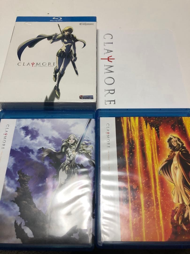 クレイモア　 Blu-ray Funimation Claymore Blu Ray Complete Edition Box Set Limited