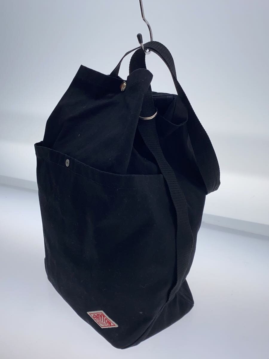 DANTON Backpack Canvas Black Plain - image 2