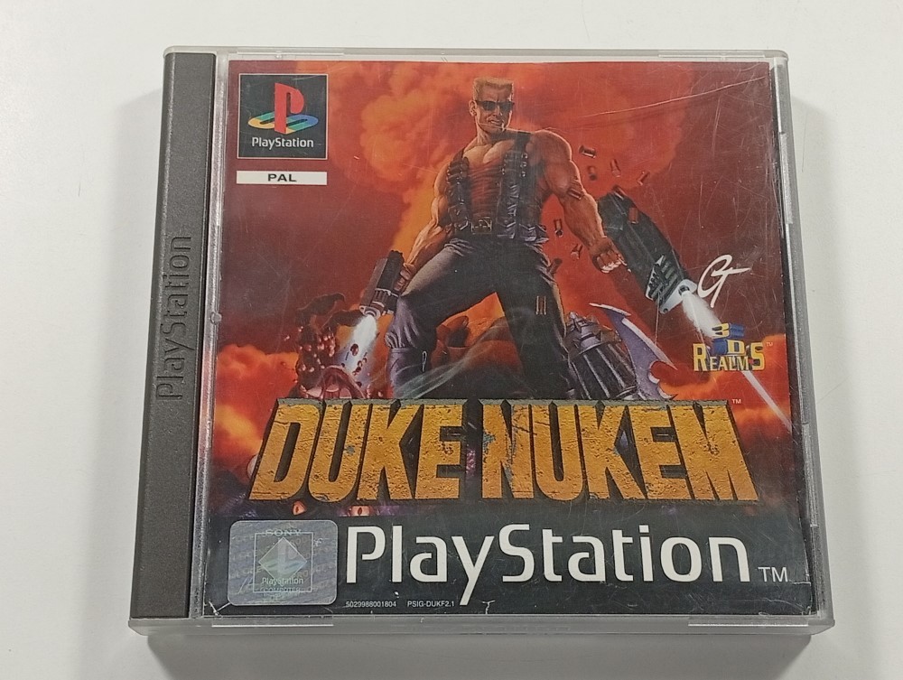 DUKE NUKEM PLAYSTATION (PS1) PAL-FR (COMPLETE - GOOD CONDITION)