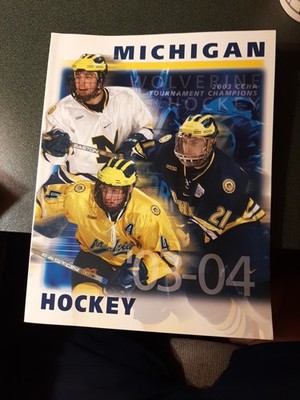 2003-04 U. Michigan Men's Hockey Guide