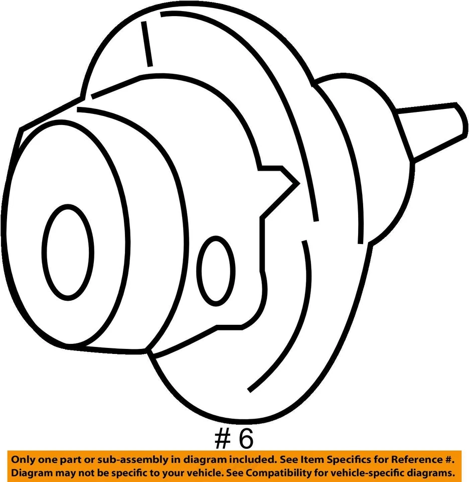 Motor de soprador HVAC usado serve: 2005 Ford Crown victoria grau C - Imagem 4 de 4