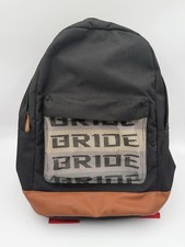 Jdm Black Sparco Bride Fabric Racing Red Seatbelt Strap Backpack Shoulder Bag Jdm Black Sparco Bride Fabric Racing Red Seatbelt Strap Backpack Shoulder Bag