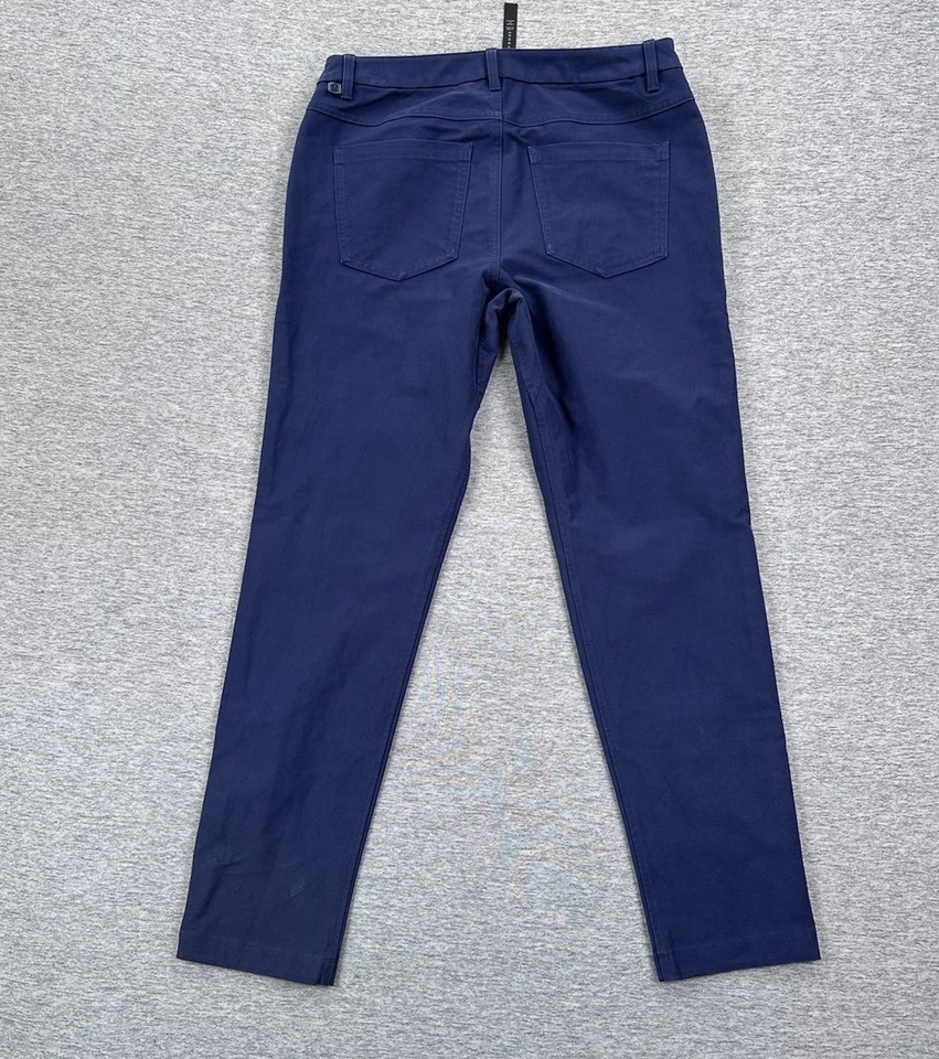 Pantalones Lululemon Para Hombre 32x30 Azul ABC Utilitech Lona Cónica Exterior Ciudad Foto 2 de 4