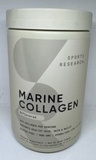 Sports Research Marine Collagen Unflavored 340g Exp 07/2038-Brand New-US Seller