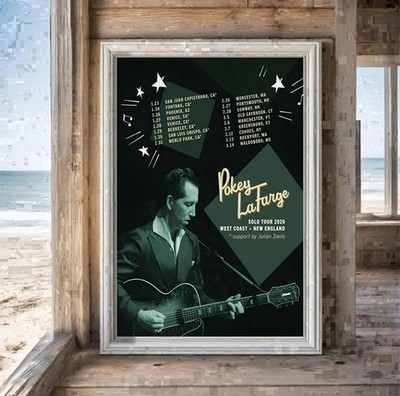Pokey Lafarge Solo 2026 Tour Poster