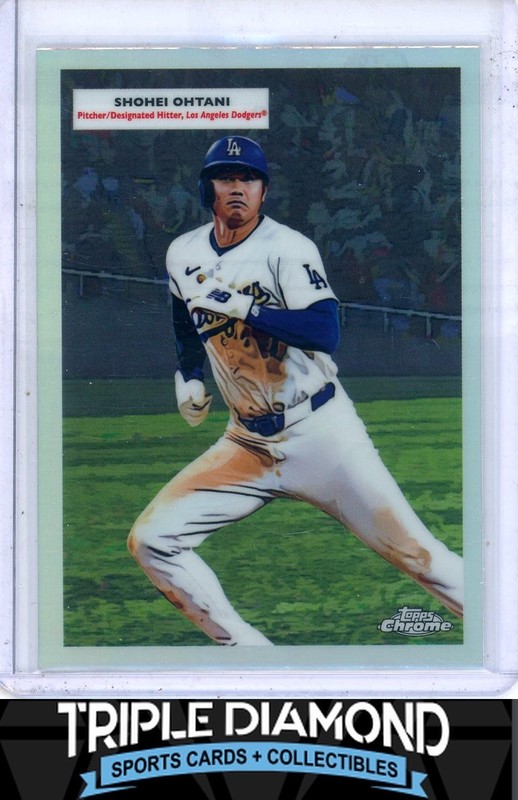 2025 Topps Chrome Platinum Shohei Ohtani/Sandy Koufax Doubleheaders Z784