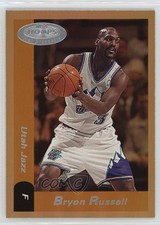 2000-01 NBA Hoops Hot Prospects Bryon Russell #25 xk1