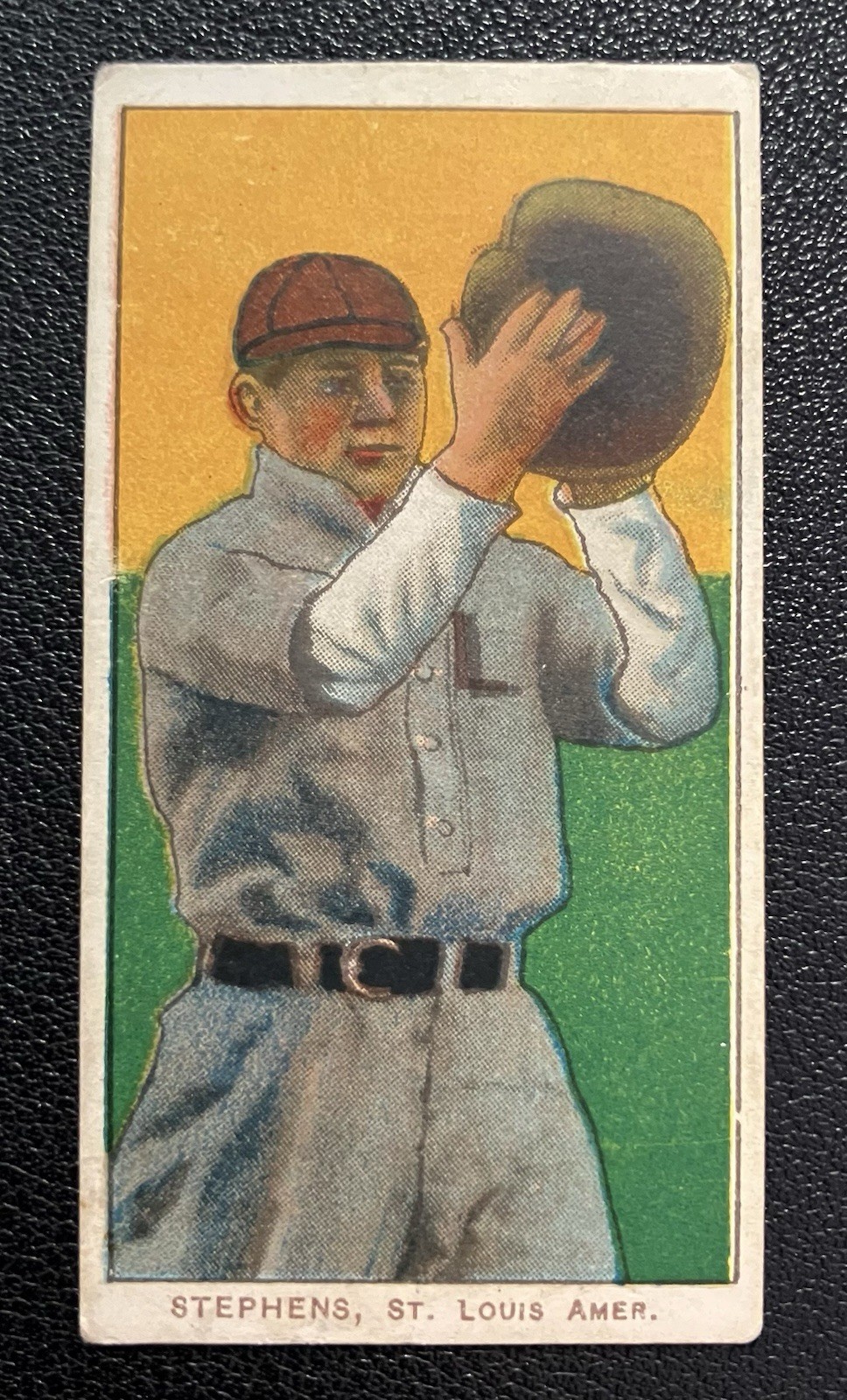 T206 Jim Stephens American Beauty St. Louis Browns Amer. *PAPER LOSS*