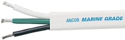 Ancor 131302 Triplex Cable, 12/3 AWG 3 x 3mm2, Flat - 25ft