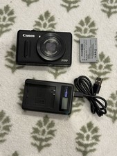 Canon PowerShot S100 Compact Camera 12.1MP 5x Zoom GPS Image Stabilizer Black