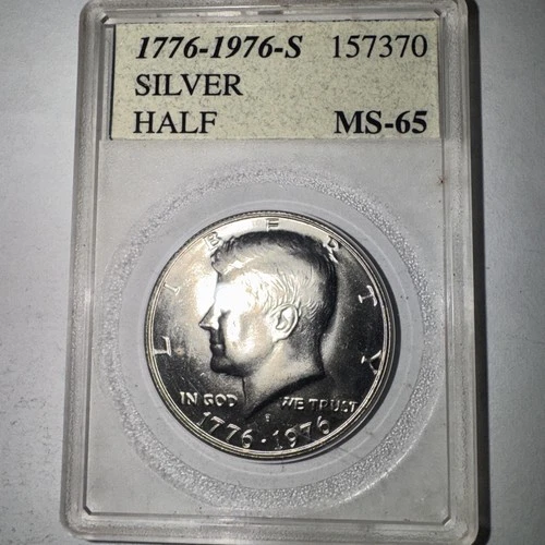 1976 S 40% Silver Kennedy Bicentennial Half Dollar US Mint BU