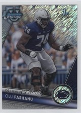2023 Bowman U Chrome Shimmer Refractor Olumuyiwa Fashanu Olu Fashanu #122 wd7