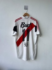 (M se ajusta a L) River Plate 2004-05 Home Shirt Salas #11 Original Jersey Kit