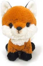 Sun Lemon Fluffy Fox Plush Toy S 16cm Fluffies Japan