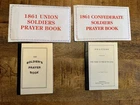 1861 Vintage Union & Conf. Soldiers Prayer Books. Reproduction Excellent