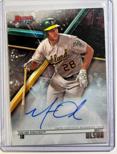 Matt Olson AUTO Bowman's Best 2018 Topps Certified Autograph Signature Braves SP