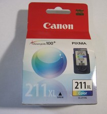 GENUINE Canon CL-211XL Tri Color HIGH YIELD Ink Cartridge 2975B001 NEW OEM SEAL 