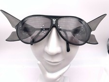 Vintage US Black Nylon Pilot Sunglasses USA FRAMES ONLY