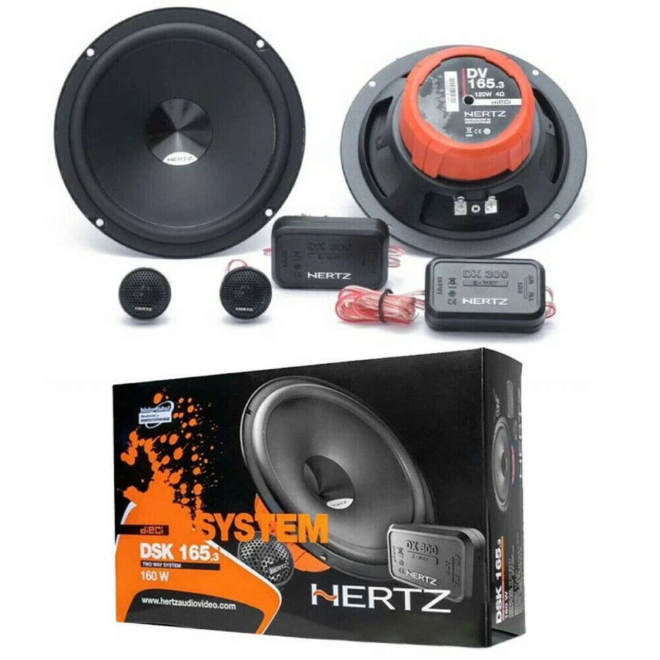Kit 6 Casse Altoparlanti Hertz Opel Astra H Anteriori e Posteriori + Adattatori - Immagine 2 di 4