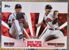 2023 Topps One-Two Punch Strider/Fried #12P-25 Atlanta Braves