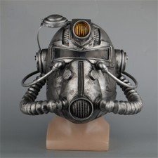 Game Replica Power Armor Helmet Fallout Soldier PVC Mask Wearable Cosplay Props
