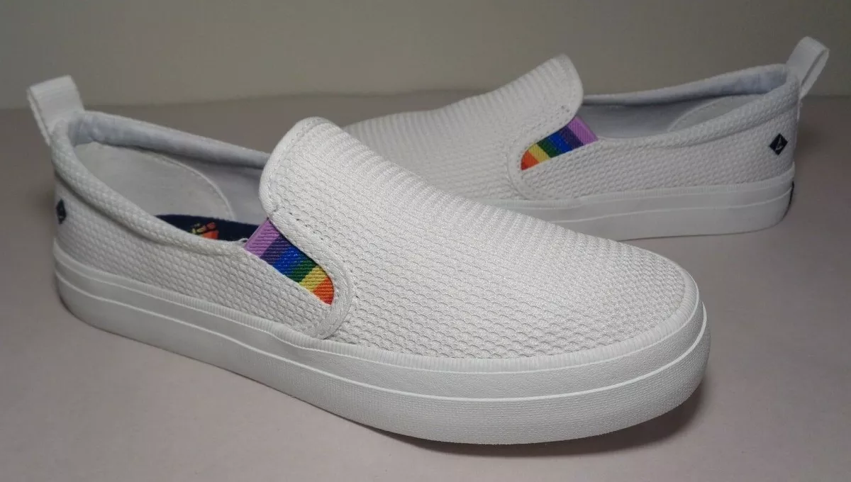 Sperry white shoes women sale