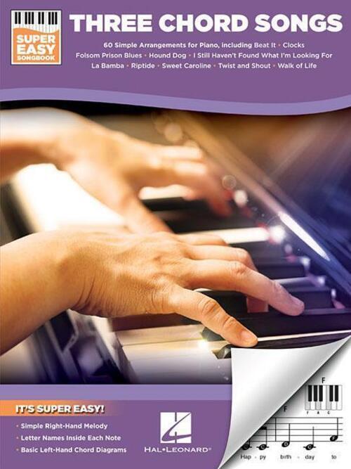 Thumbnail - Three Chord Songs - Super Easy Songbook | Hal Leonard Publishing