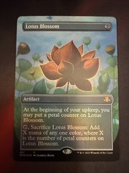 Lotus Blossom (Borderless) Dominaria Remastered Foil