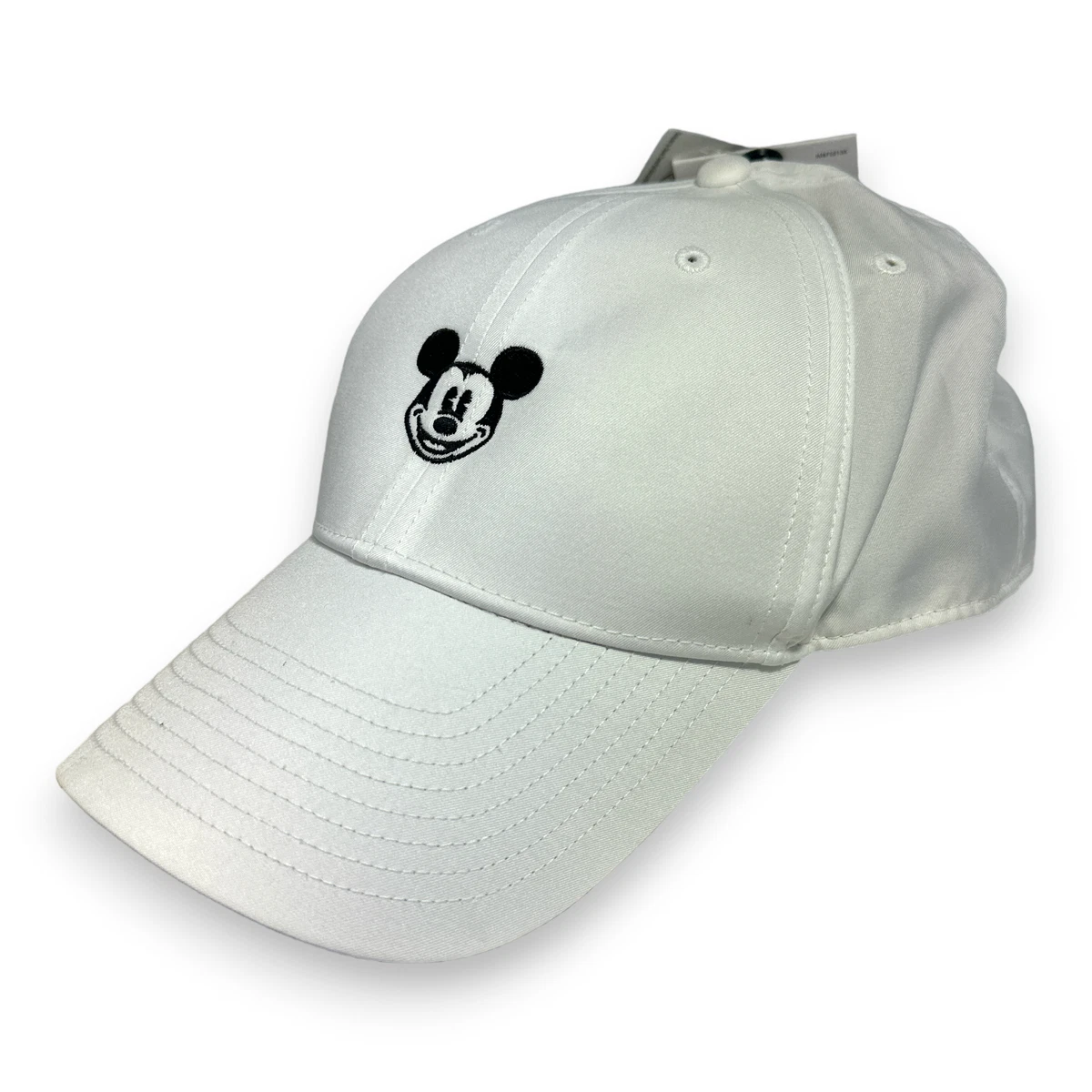 Disney Parks Mickey Mouse Nike Dri Fit Golf Hat White New with Tags