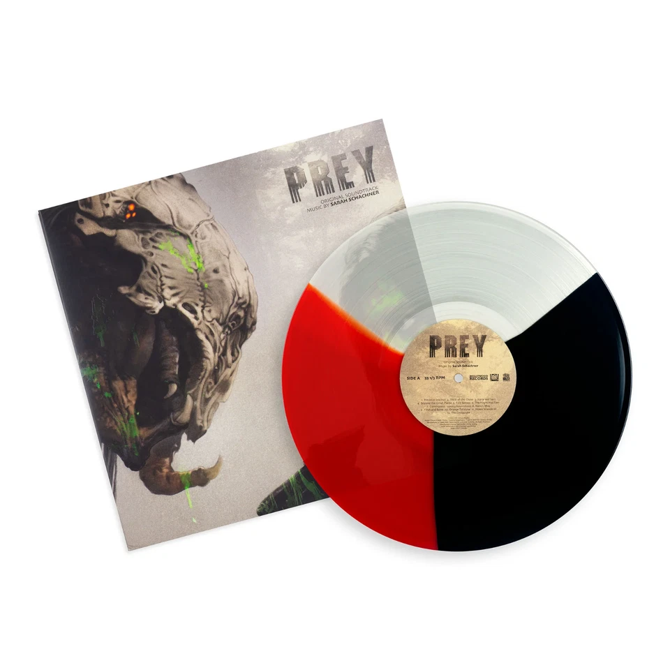 PREY (PREDATOR) (MONDO SOUNDTRACK) [2 X LASER SIGHT TRI COLOUR VINYL] NEW SEALED - Image 2 of 2