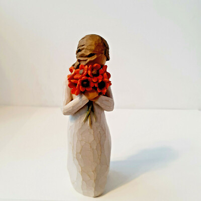 FLAWED----broken petal Willow Tree Surrounded By Love Figurine 5 1/4" | eBay