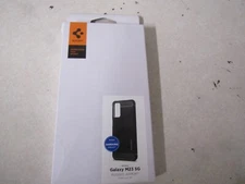 CELL PHONE CASE BY SPIGEN FOR SAMSUNG GALAXY M23 5G RUGGER ARMOR BLACK ACS04160