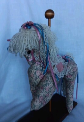 Winsome Fabric Carousel Horse 1 Foot X 19in