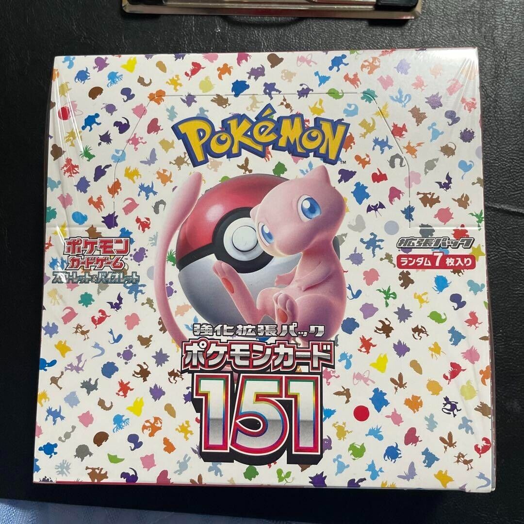 Pokemon Card Game Scarlet & Violet 151 Box Japanese mew pink